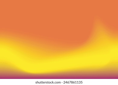 Orange, and yellow color combination gradient background design.