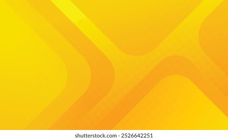 Orange and yellow geometric business banner design. abstract geometric shapes. cool background design for flyer, poster, brochure, cover. vector illustration