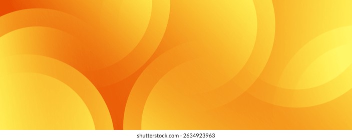 Orange and yellow gradations, banner background, circle shape memphis background, abstract ,trendy,vector eps 10
