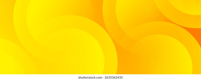 Orange and yellow gradations, circle shape modern backgroun, minimalist style,vector illustration eps 10