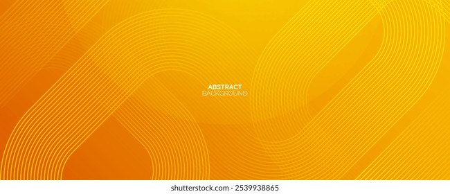 Fondo abstracto de gradiente naranja y amarillo. Patrón de líneas geométricas brillantes. Diseño de textura moderno. Concepto futurista.