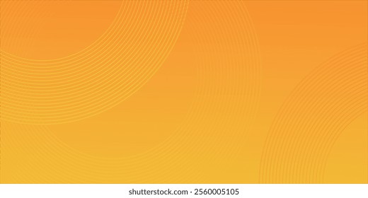 Orange and yellow gradient abstract background. Glowing geometric lines pattern. Modern texture design. Futuristic concept.