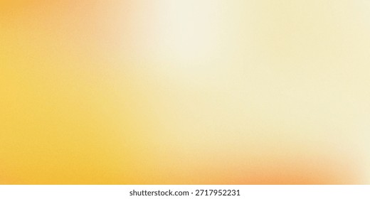 Fondo Abstractas de degradado amarillo anaranjado. Gradiente borroso radiante rojo colorido con efecto de textura de grano Bueno para el Fondo de pantalla, póster, espacio de copia
