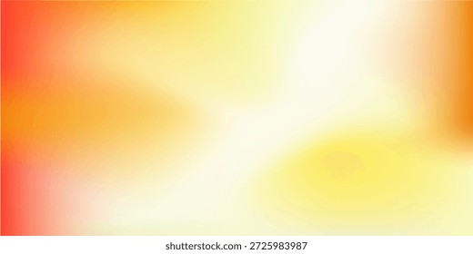 Fondo Abstractas de degradado amarillo anaranjado. Gradiente borroso radiante rojo colorido con efecto de textura de grano Bueno para el Fondo de pantalla, póster, espacio de copia
