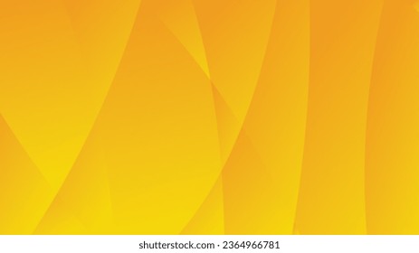 Fondo abstracto de polígono de gradiente naranja y amarillo para el diseño de plantillas de banner de volante de folletos