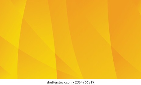Fondo abstracto de polígono de gradiente naranja y amarillo para el diseño de plantillas de banner de volante de folletos