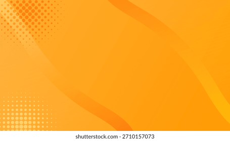 Naranja y amarillo con degradado semitono. EPS 10