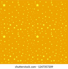 Orange and yellow modern print pattern vector