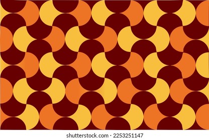 orange and yellow pattern background