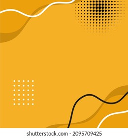 orangefarbener Poly-dot-Hintergrund