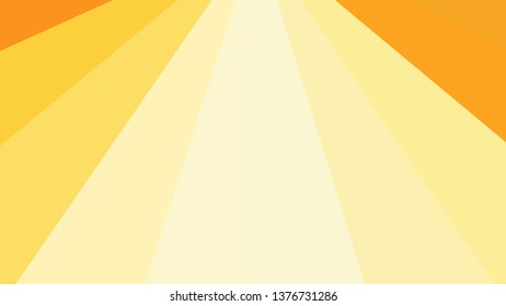 Orange and Yellow Radial Background