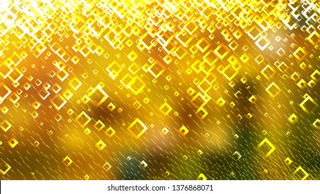 Orange and yellow Square Modern Background Vector Art