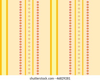 orange and yellow stripes - seamless background
