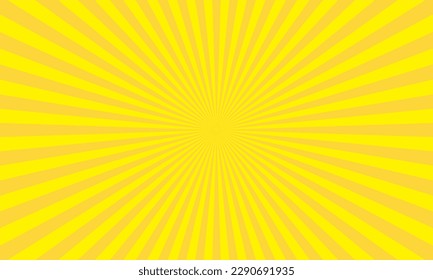 orange and yellow sunburst background template vector,wallpaper.