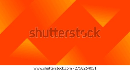 Orange and yellow triangle gradient shape abstract background. vector illustration