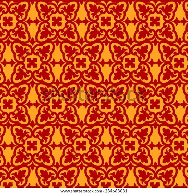 Orange Yellow Wallpaper Background Design Stock Vector (Royalty Free