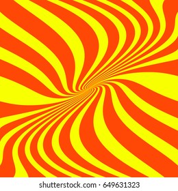orange yellow wavy psychedelic background