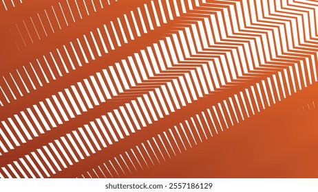 Orange zig zag abstract stripes stripes line vector background for backdrop or presentation