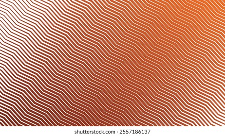 Orange zig zag abstract stripes stripes line vector background for backdrop or presentation