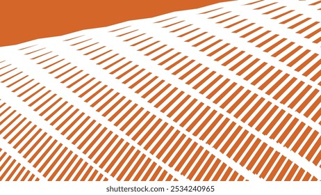 Orange zig zag pattern abstract background for backdrop or presentation