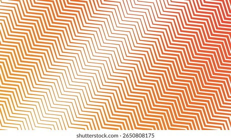 Laranja zigue zag listras linha sem emenda plano de fundo padrão para moderno abstrato tecido papel de parede e design