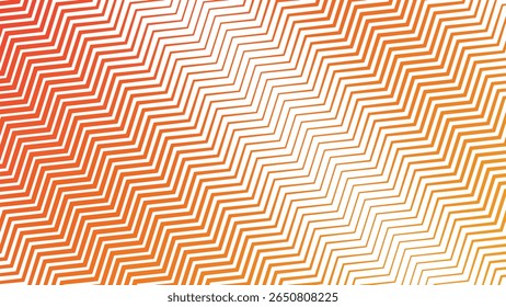 Laranja zigue zag listras linha sem emenda plano de fundo padrão para moderno abstrato tecido papel de parede e design