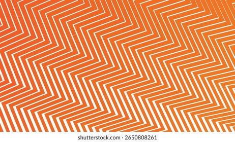 Laranja zigue zag listras linha sem emenda plano de fundo padrão para moderno abstrato tecido papel de parede e design