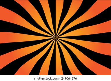 orange-black swirl lines background