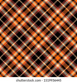 Orange,Black,White and Purple Tartan Plaid Scottish Seamless Pattern. Texture from tartan, plaid, tablecloths, shirts, clothes, dresses, bedding, blankets and other textile.