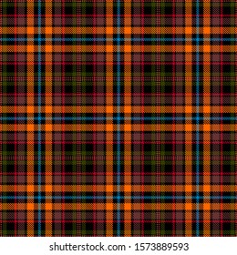 Orange,Blue,Brown,Green,Red and Black Tartan Plaid Scottish Seamless Pattern. Texture from tartan, plaid, tablecloths, shirts, clothes, dresses, bedding, blankets and other textile.
