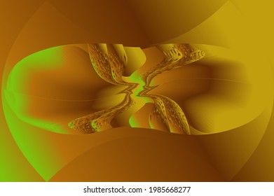 An orange-brown abstract of different shapes on a rectangular background. Use for design and textures.