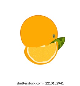 Oranges can prevent cancer, prevent heart disease, strengthen bones and teeth, and others. For children books, and others. Simple vector design