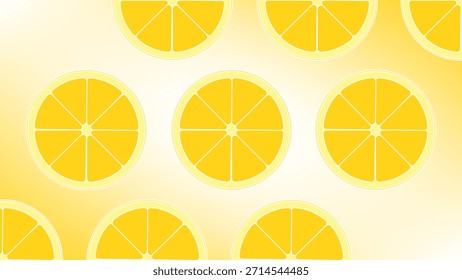 Oranges fruit illustration background nice for wallpaper or banner