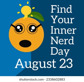 oranges with glasses,Find Your Inner Nerd Day August 23