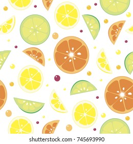 oranges and lemons. fruits.