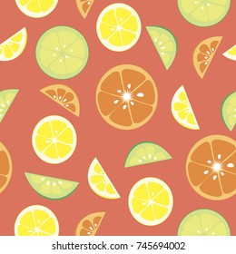 oranges and lemons. fruits.
