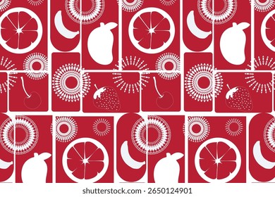 Oranges Mango MIx Fruit vibrant  charm and juicy refreshments made for digital paper and label design.