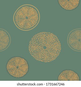 oranges, seamless pattern of orange fruits collection, tangerine, decorative, wallpaper, illustration, vector