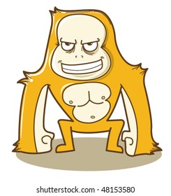 orangutan cartoon