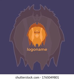 orangutan logo for esport or all company