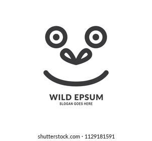 orangutan/monkey outline logo