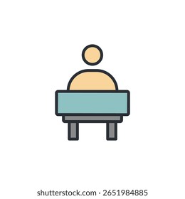 oratory icon collection .design style with background