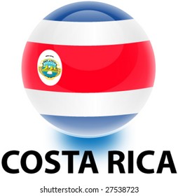 Orb Costa Rica Flag