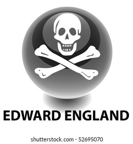 Orb Edward England Flag