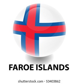 Orb Faroe Islands Flag