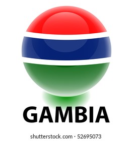 Orb Gambia Flag