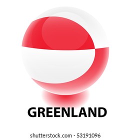 Orb Greenland Flag