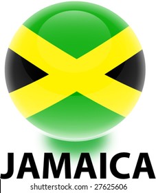 Orb Jamaica Flag