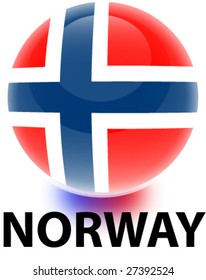 Orb Norway Flag
