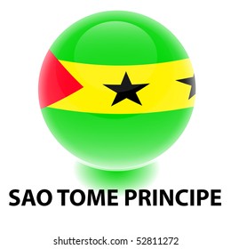 Orb Sao Tome Principe Flag